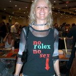 No Rolex, no sex