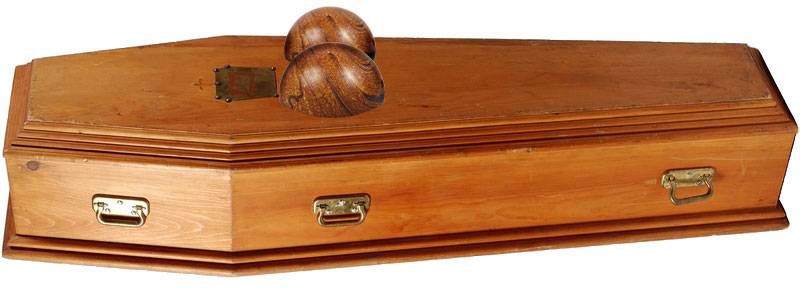 Pamela Anderson coffin