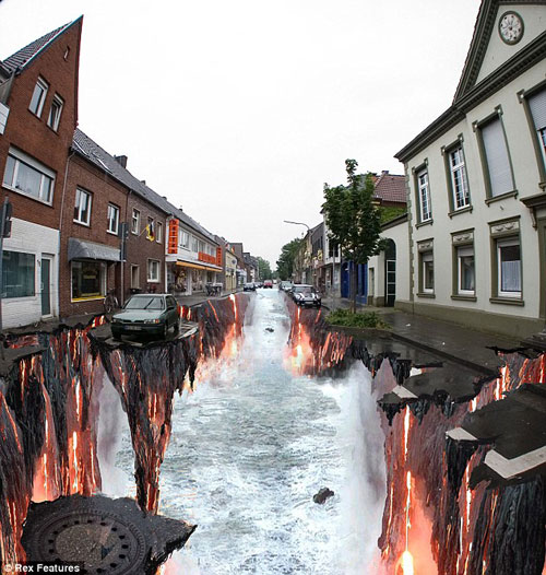 awesome street drawing
