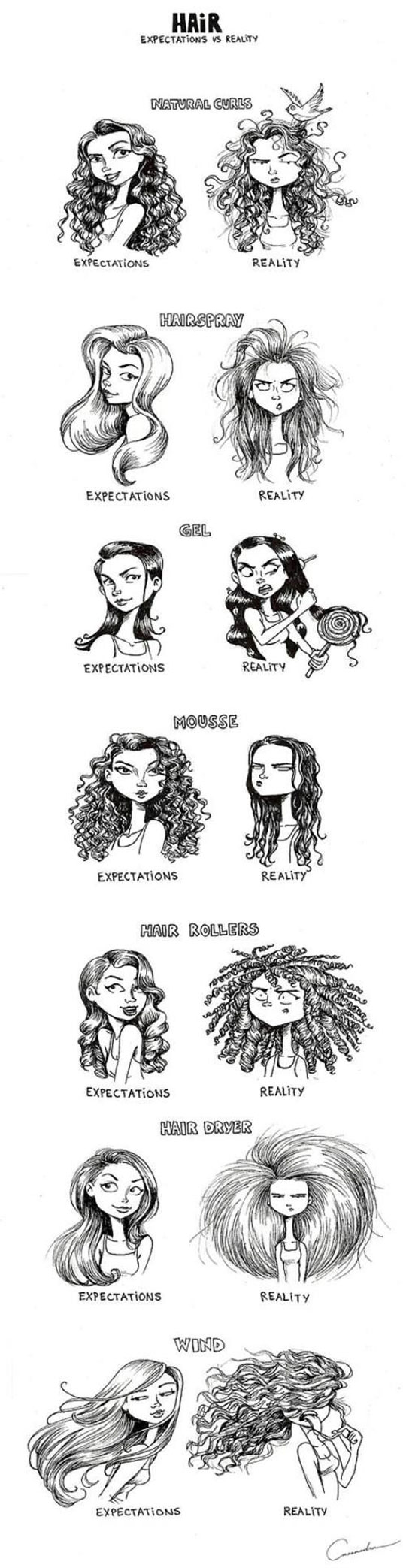 Hair - Expectations vs Reality