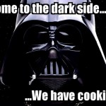 Dark side cookies