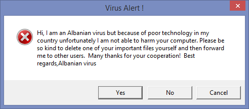 Albanian virus