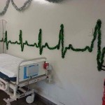 Hospital Christmas decorations