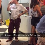 Senior vs Freshmen Girls at Frat Parties